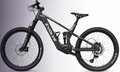 Evolve Evo Carbon EMTB dark graphite hero image with EVOLVE branding